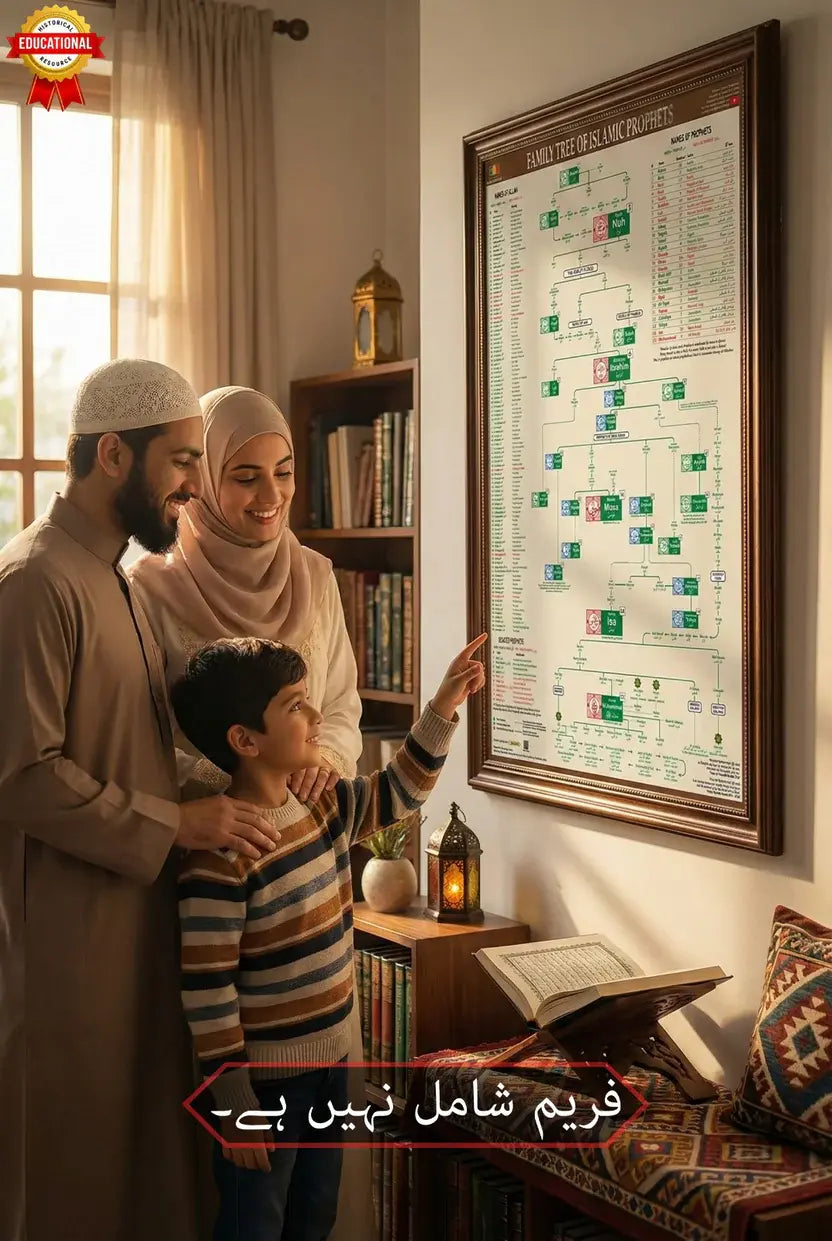All Prophets Family Tree Poster
